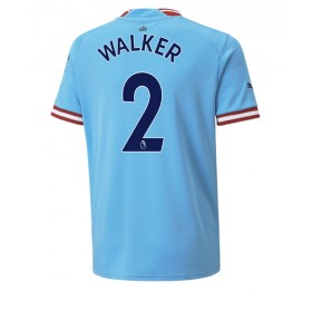 Herren Fußballbekleidung Manchester City Kyle Walker #2 Heimtrikot 2022-23 Kurzarm
